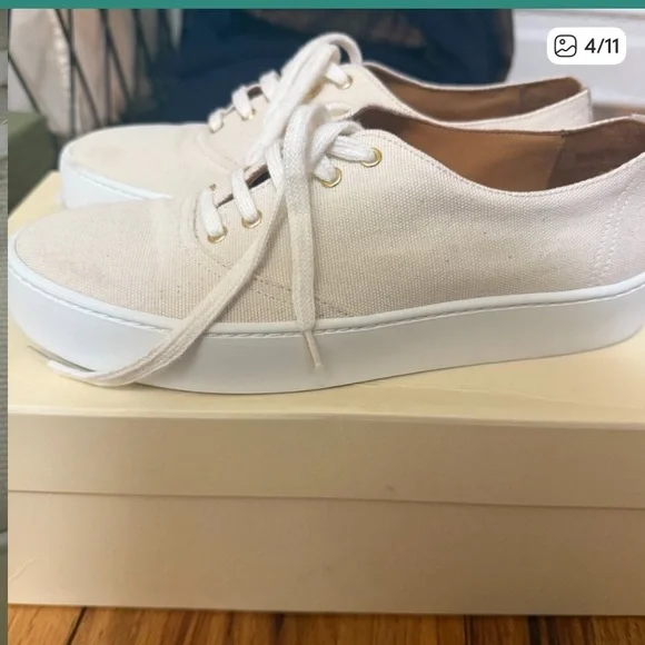 Sezane Jack Beige Sneakers